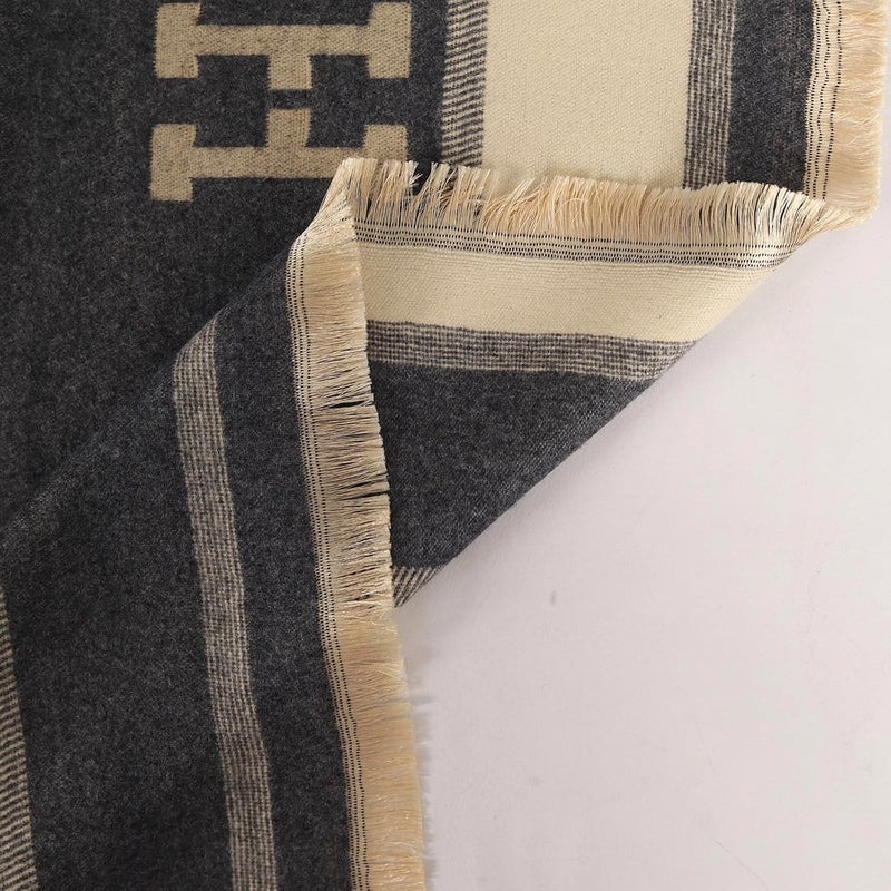 EXTREE Scarfs for Women Pashmina Silky Shawl Wrap for Evening Dressing Blanket Open Front Poncho Cape - Image 5